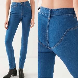 BDG Twig High Rise Cornflower Western Skinny Jean